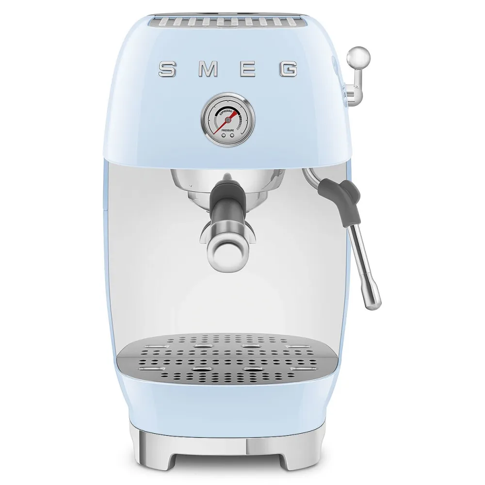 Smeg Espresso koffiemachine ECF03PBEU 50's Style Pastelblauw Clearance