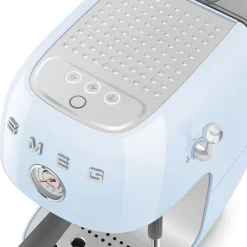 Smeg Espresso koffiemachine ECF03PBEU 50's Style Pastelblauw Clearance