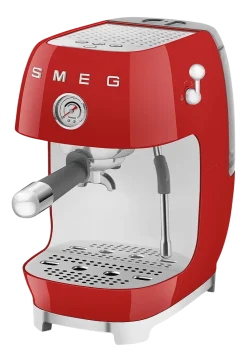 Smeg Espresso koffiemachine ECF03RDEU 50's Style Rood Discount