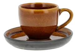 Bitz Espressokop Gastro Amber Black 7 cl (6-delig) Sale