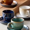 Bitz Espressokop Gastro Dark Blue Black 7 cl (6-delig) Outlet