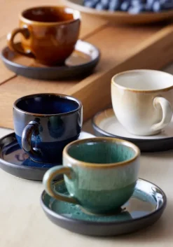 Bitz Espressokop Gastro Dark Blue Black 7 cl (6-delig) Outlet