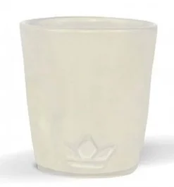 Espressokop Dutchdeluxes Dented Cup White 130ml (4-Delig)