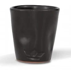 Dutchdeluxes Espressokop Dented Cup Black Matt 130ml (4-Delig) Outlet