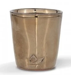 Dutchdeluxes Espressokop Dented Cup Platinum 130ml (4-Delig) Outlet