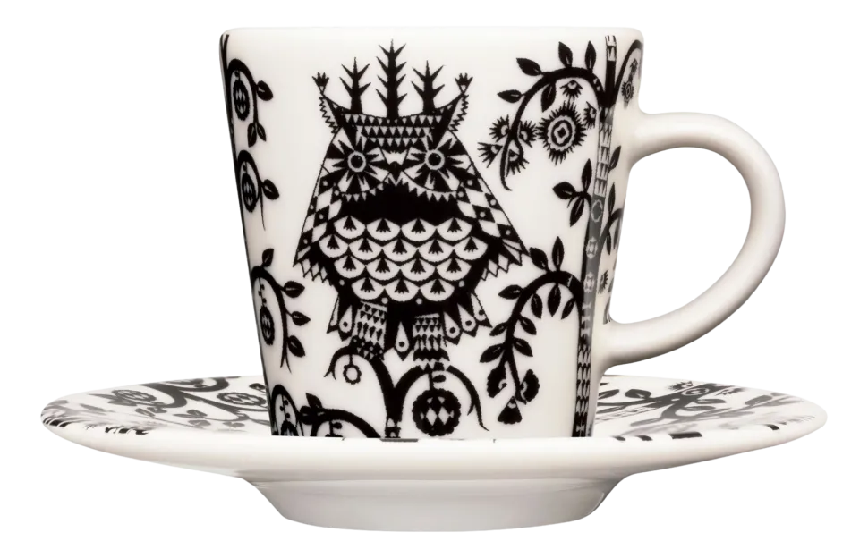 Espressokop Iittala Taika Zwart 100 ml