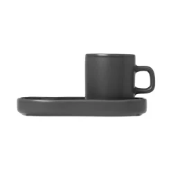 Espressokopje & Schotel Blomus Pilar Agave Green (2-delig)