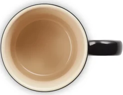 Espressokop Le Creuset Ebbenzwart 100ml (6-Delig)
