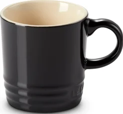 Espressokop Le Creuset Ebbenzwart 100ml (6-Delig)