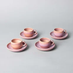 Espressokop Like by Villeroy & Boch Perlemor Coral 0,1 L (Set van 6)