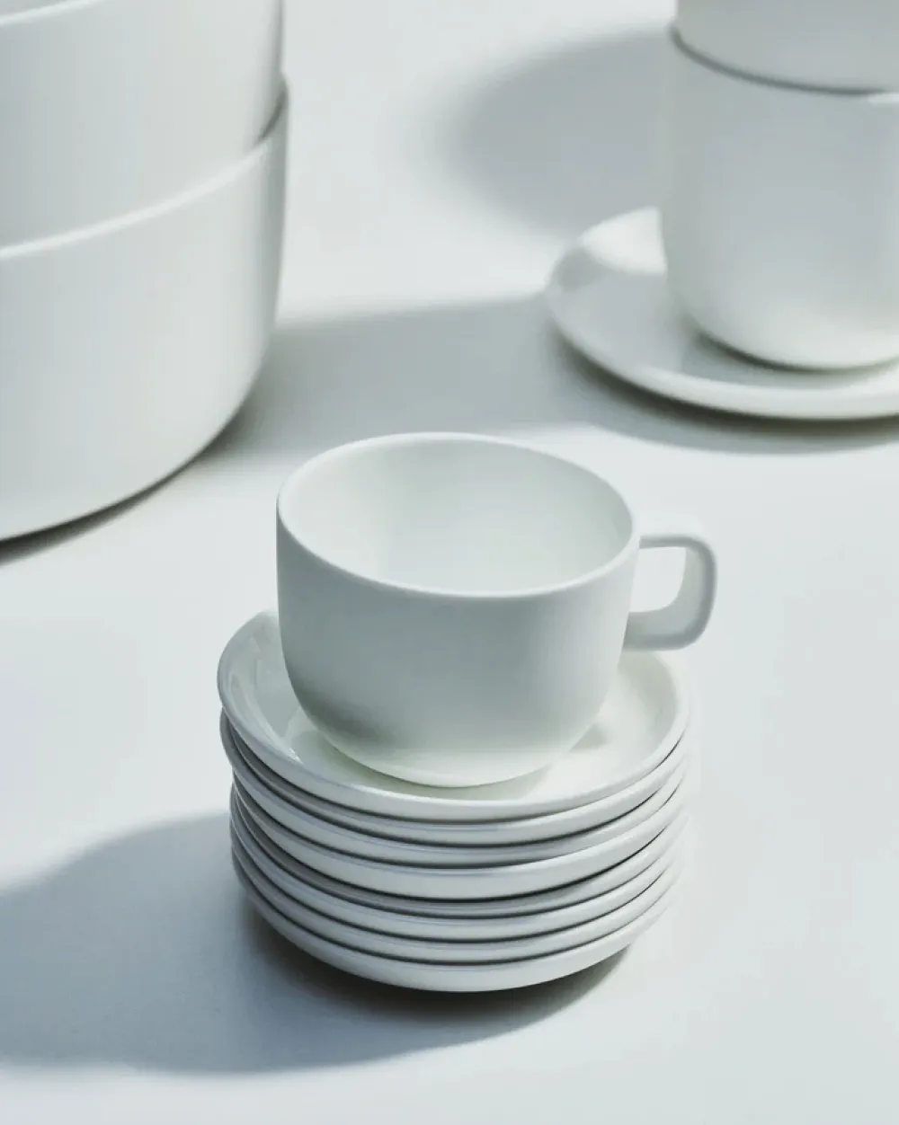 Serax Espressokop met Handvat Base tableware by Piet Boon White 100 ml Hot