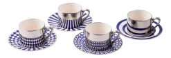 Espressokop POLSPOTTEN Aunty Dark Blue (Set van 4)