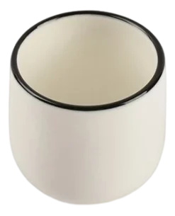 Espressokop Salt & Pepper Studio Base White 90 ml (Set van 4)