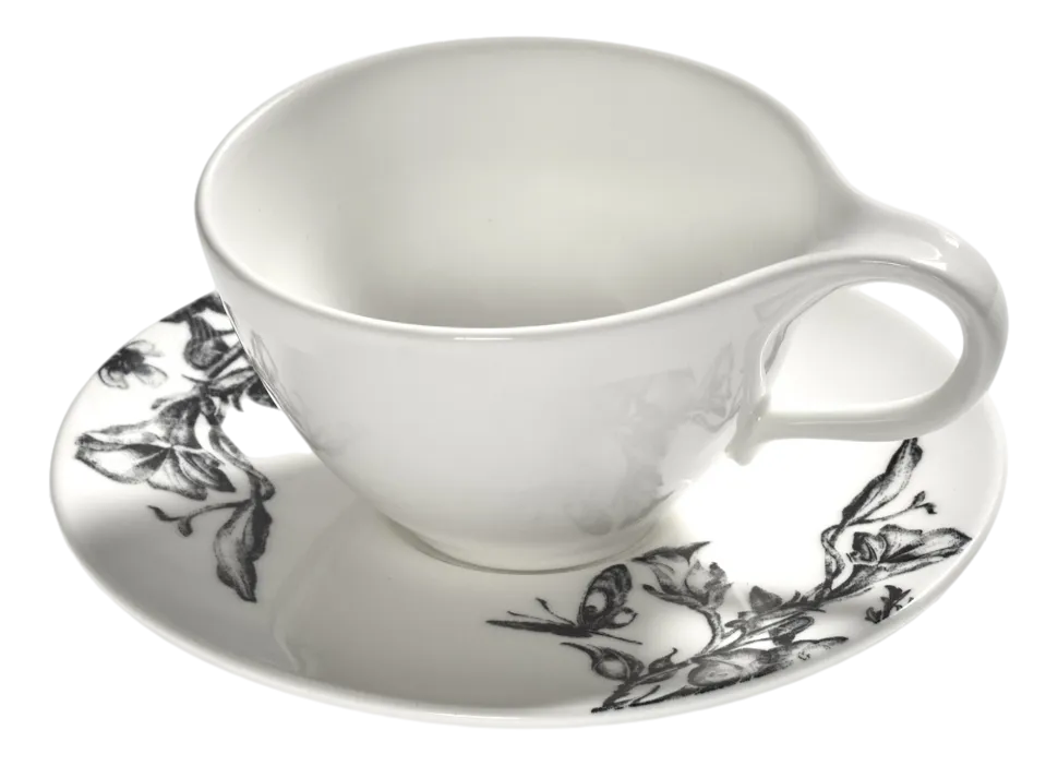Espressokop Serax Butterfly Unity White 80 ml