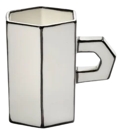 Serax Espressokop Carte Blanche Double White/Black 95 ml Sale
