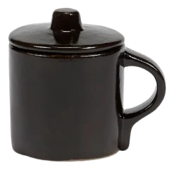 Espressokop Serax La Mère Tableware By Marie Michielssen Deksel Dark Brown 110 ml