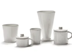 Espressokop Serax La Mère Tableware By Marie Michielssen Off White 70 ml
