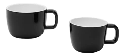 Espressokop Serax Passe-Partout Tableware By Vincent Van D Black White 135 ml