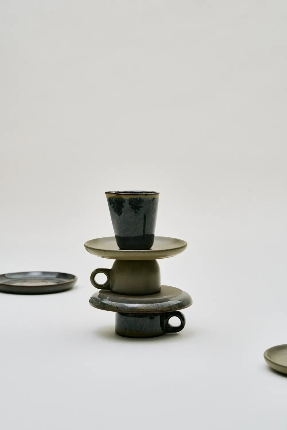 Serax Espressokop Surface Tableware By Sergio Herman Camo Green 100 ml New
