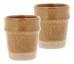 Espressokop Villa Collection Evig Amber 10 cl (Set van 2)