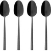 Espressolepel Sambonet Rock Mirror PVD 2Black (6-Delig)