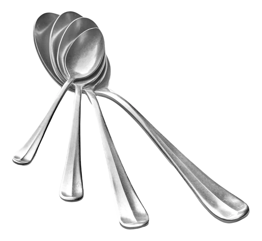 Serax Espressolepel Surface Cutlery By Sergio Herman Steel Grey (Set van 6) Sale