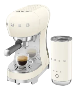 Espressomachine SMEG ECF12CREU 50's Style Crème