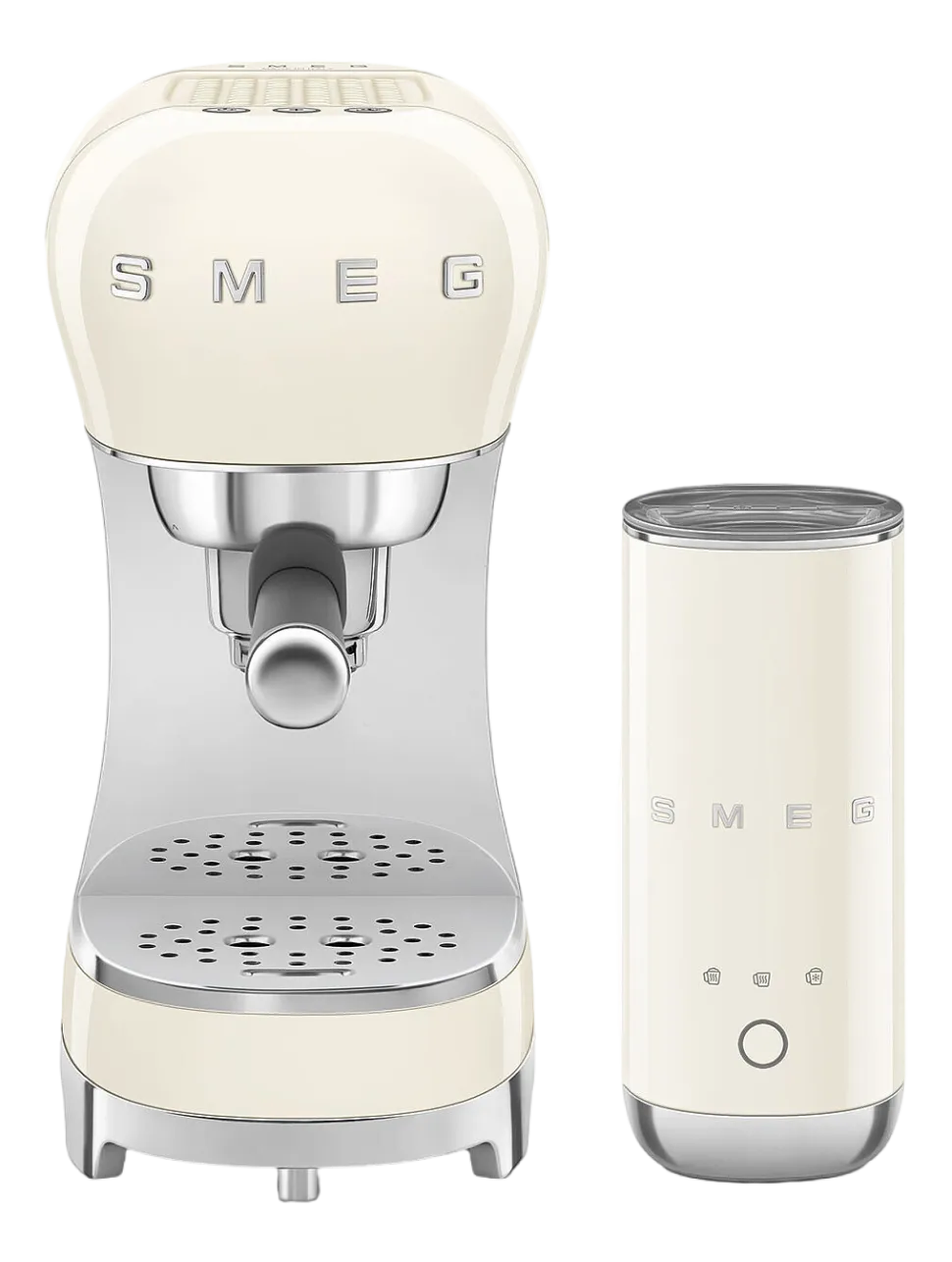 Espressomachine SMEG ECF12CREU 50's Style Crème