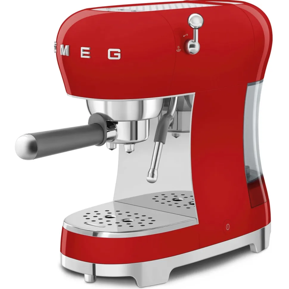 Espressomachine Smeg ECF02 50 Style Rood