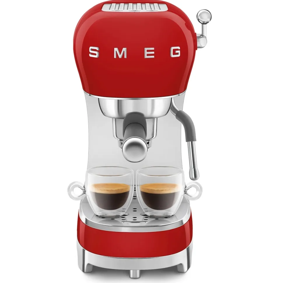 Espressomachine Smeg ECF02 50 Style Rood
