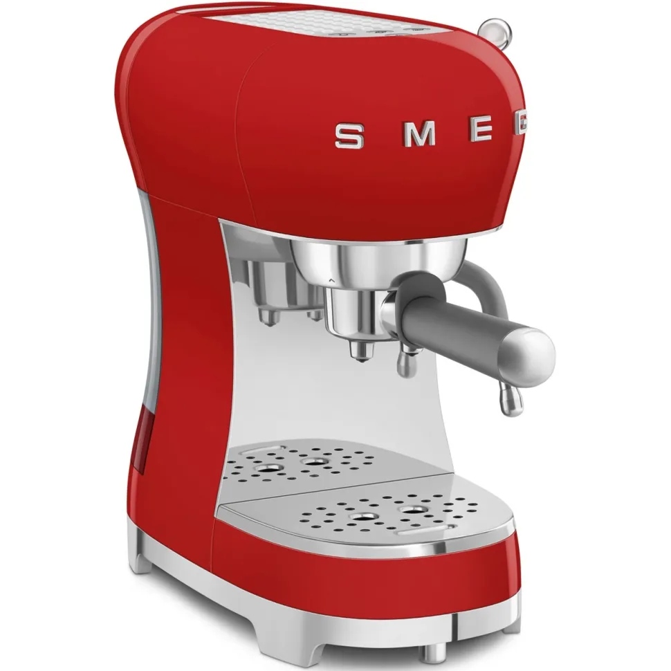 Espressomachine Smeg ECF02 50 Style Rood