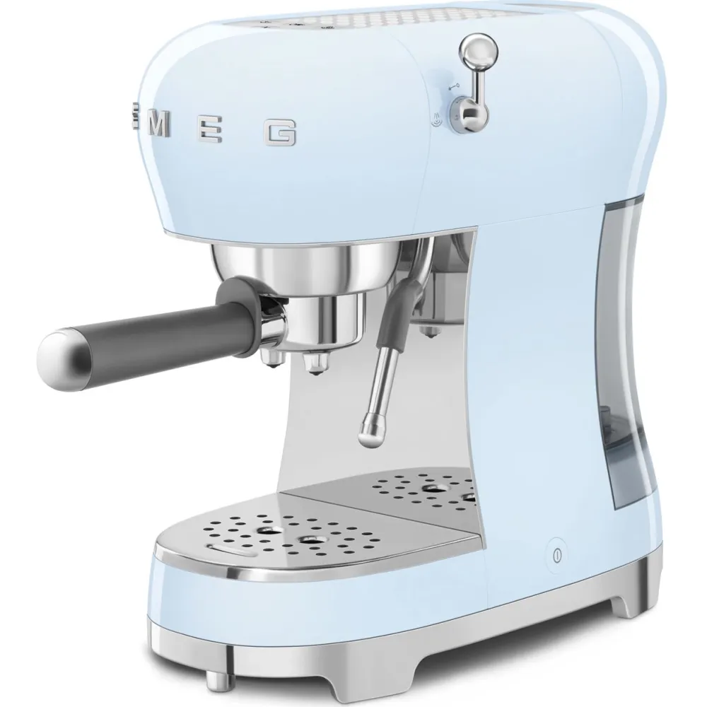 Smeg Espressomachine ECF02 50 Style Pastelblauw Outlet