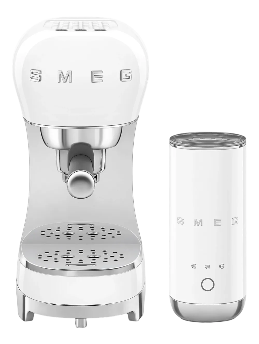 Smeg Espressomachine ECF12WHEU 50's Style Wit Sale
