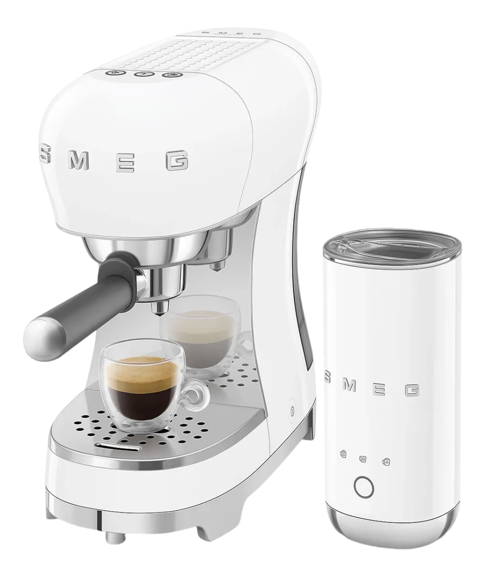 Smeg Espressomachine ECF12WHEU 50's Style Wit Sale