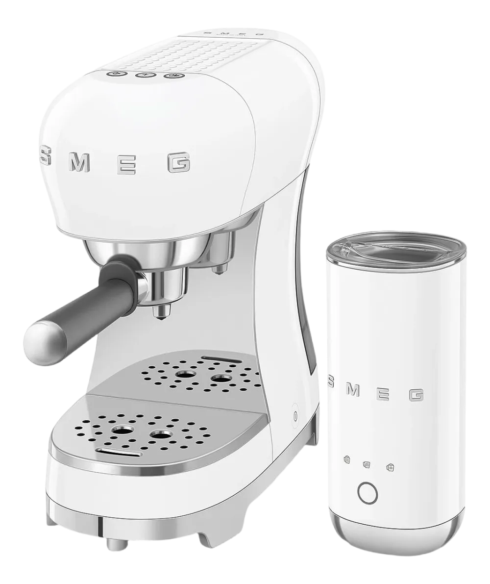 Smeg Espressomachine ECF12WHEU 50's Style Wit Sale