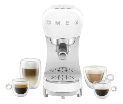 Smeg Espressomachine ECF12WHEU 50's Style Wit Sale