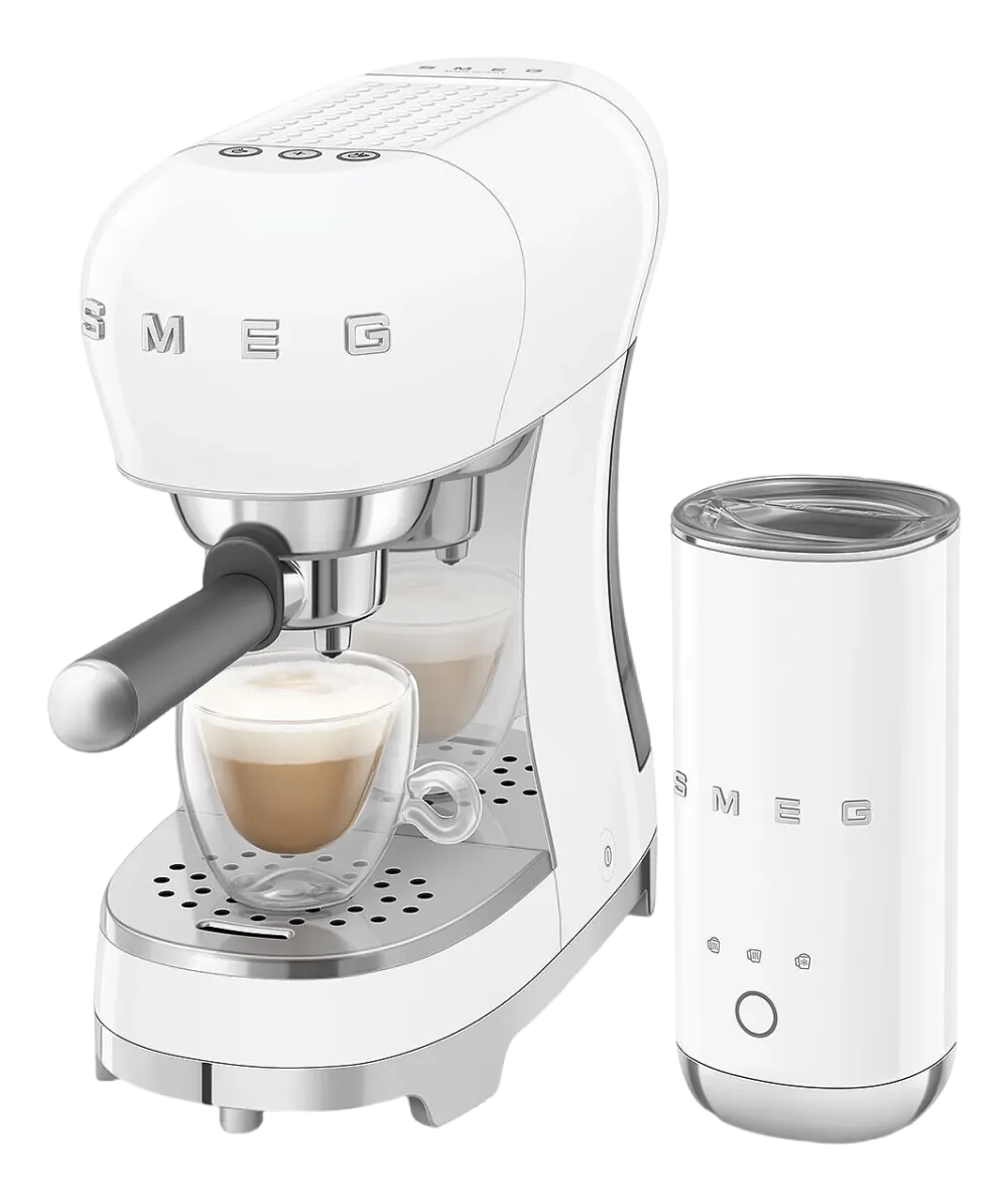 Smeg Espressomachine ECF12WHEU 50's Style Wit Sale
