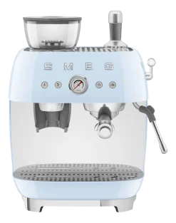 Smeg Espressomachine EGF03PBEU Pastelblauw Online