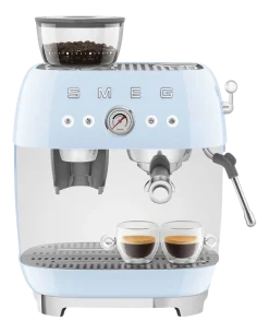 Smeg Espressomachine EGF03PBEU Pastelblauw Online