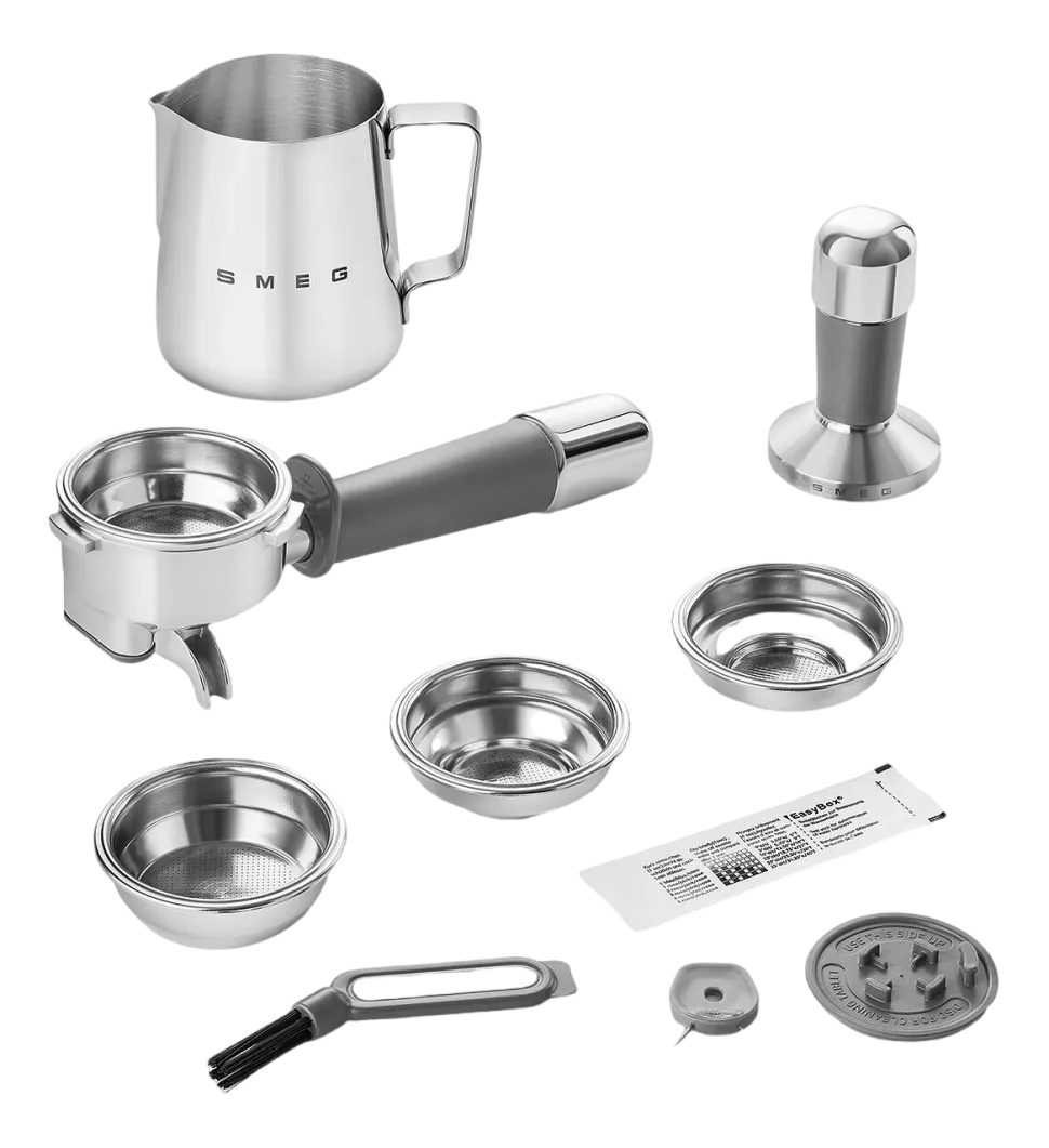 Espressomachine Smeg EGF03RDEU Rood