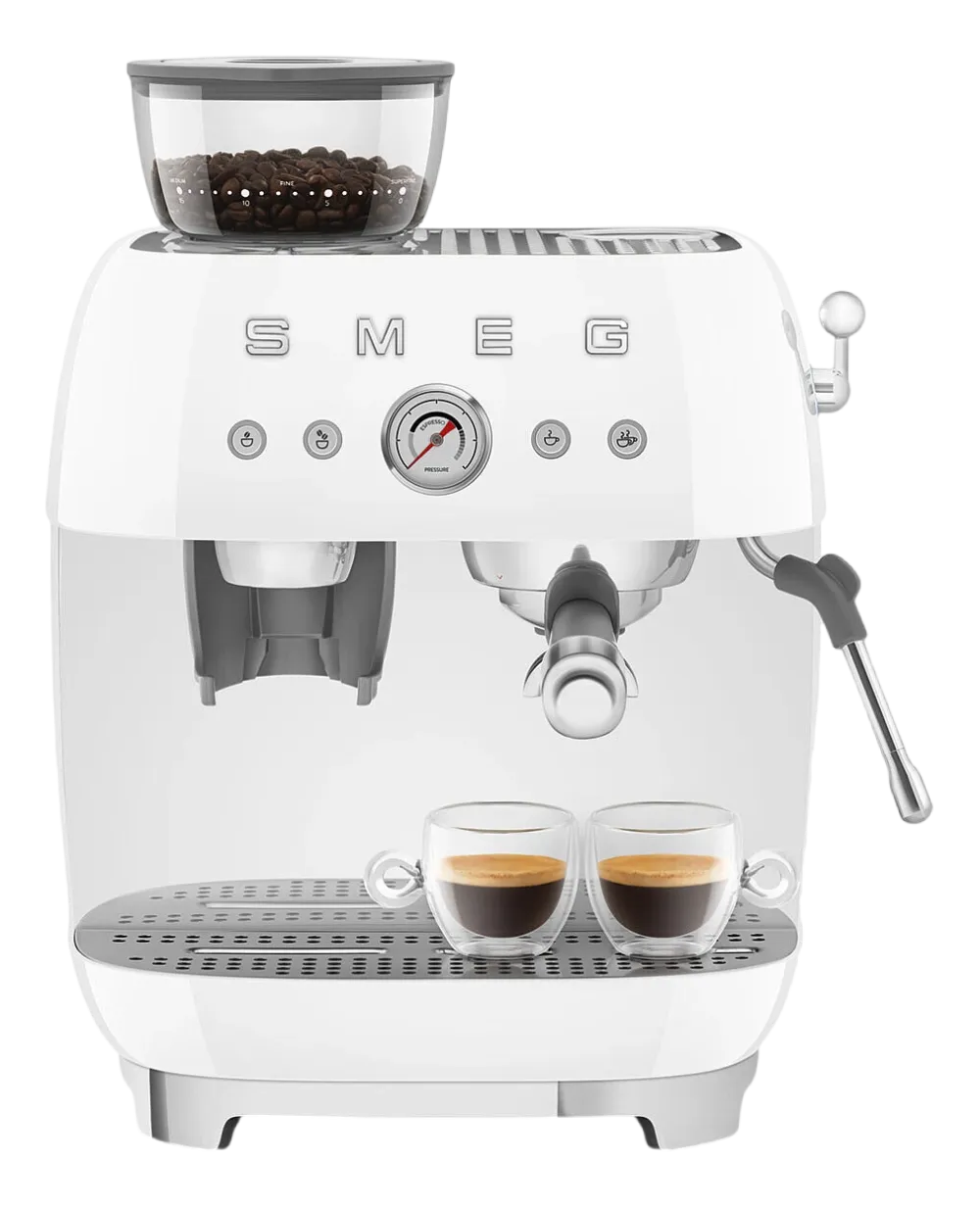 Smeg Espressomachine EGF03WHEU Wit Outlet