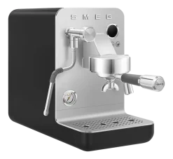 Espressomachine Smeg EMC02BLMEU Mat zwart