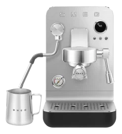 Smeg Espressomachine EMC02BLMEU Collezione Mat Zwart