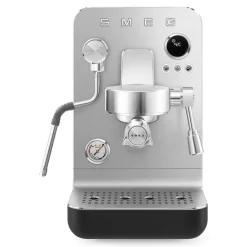 Smeg Espressomachine EMC02BLMEU Collezione Mat Zwart