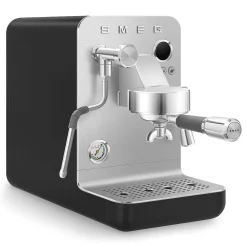Smeg Espressomachine EMC02BLMEU Collezione Mat Zwart
