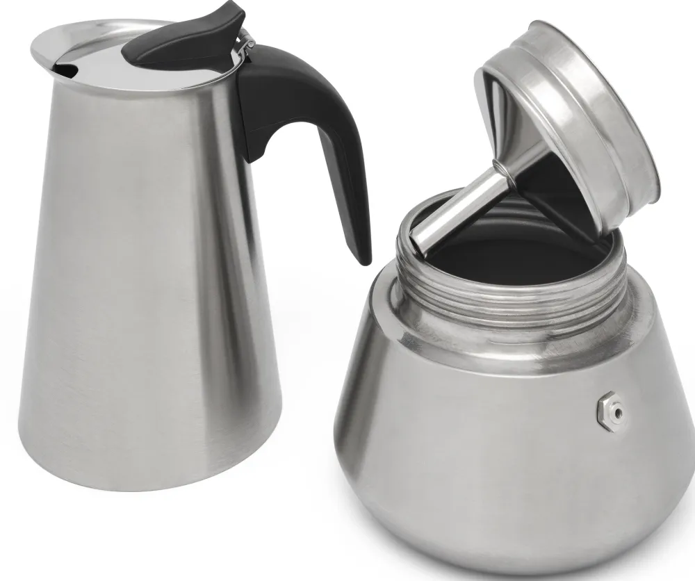 Leopold Vienna Espressomaker Trevi Mat RVS (6-Kops) Discount