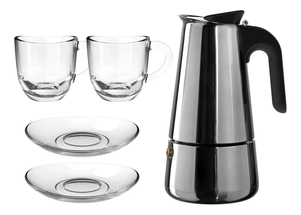 Leonardo Espressoset Limited (5-Delig) Hot