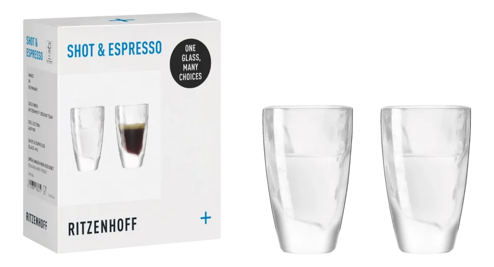 Espresso- / Shotglas Ritzenhoff Alpino 53 ml (Set van 2)