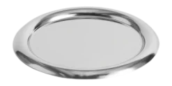 Essential Steel HAY Essential Steel Round Dish Small Stainless steel