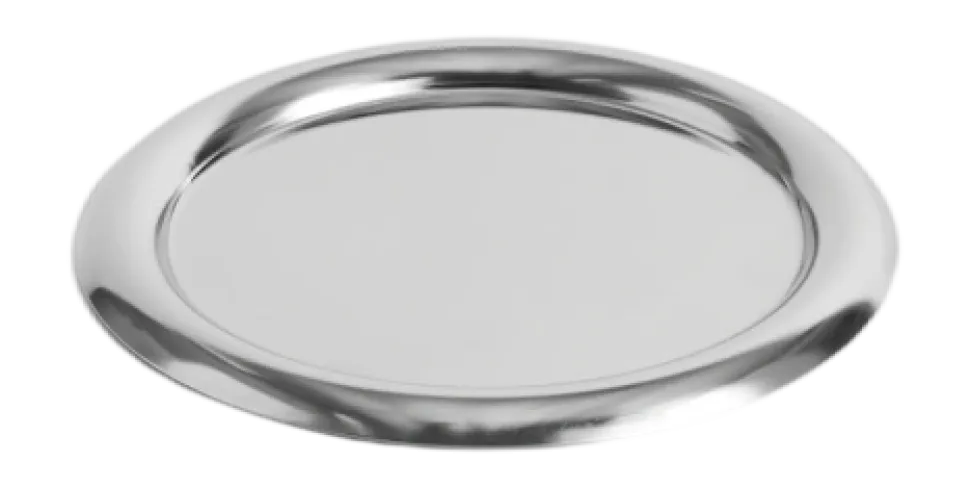 Essential Steel HAY Essential Steel Round Dish Small Stainless steel